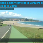 Vamos de La Rabia a San Vicente de la Barquera por la carretera de la costa ¿Vienes?