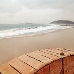 El temporal plancha las playas del Sardinero