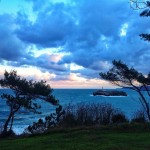 Cuando el cielo le gana en belleza a la mar