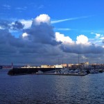 Santander y la bahía entre sol y sombra