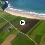 Cantabria desde el cielo en 1987