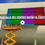 La pantalla del Centro Botín ya emite señal