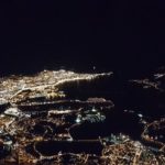 Santander nocturno desde el aire y en diferentes perspectivas