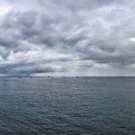 La belleza de un chaparrón sobre el horizonte