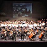 Viento del Norte con orquesta, banda y coros del conservatorio de Torrelavega