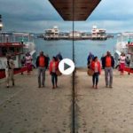 Empieza un nuevo día en la bahía de Santander