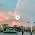 El arco iris de las 8,30 de la mañana