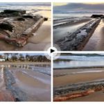 Nunca antes habíamos visto tantos restos al descubierto en la segunda del Sardinero