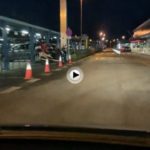 De Castilla-Hermida al aeropuerto… y esto es lo que te encuentras en el camino a las 7:40 de la mañana
