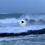 Simplemente impresionante el temporal de hoy sábado