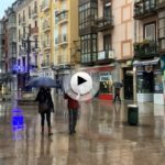 Una mañana de lluvia en la calle Burgos