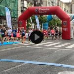 La media maratón recorre hoy domingo las calles de Santander